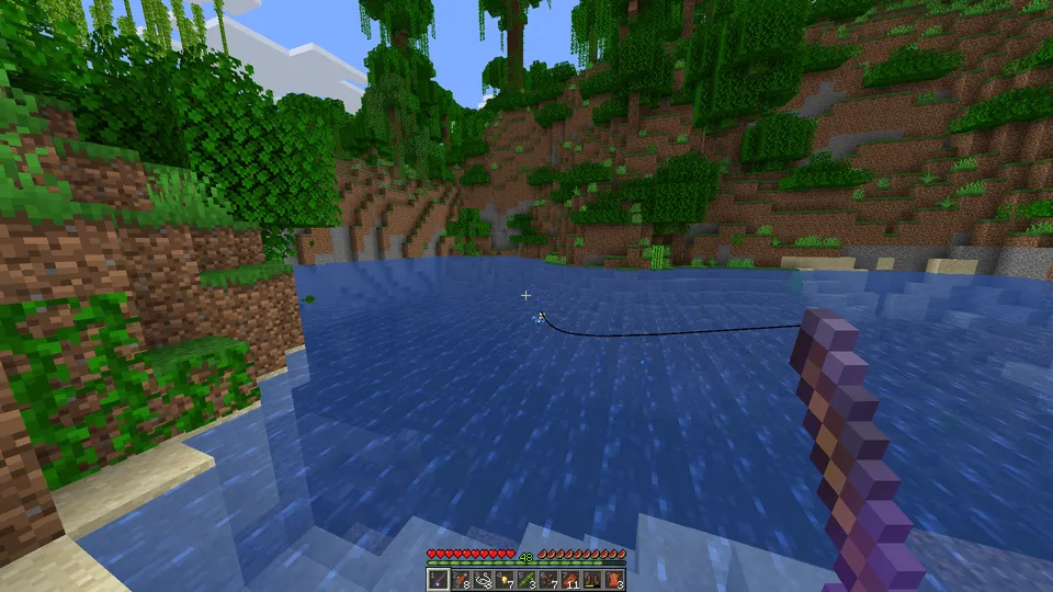 More logical fishing — Minecraft data pak, rasm 4