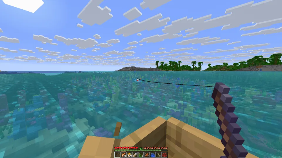 More logical fishing — Minecraft data pak, rasm 5