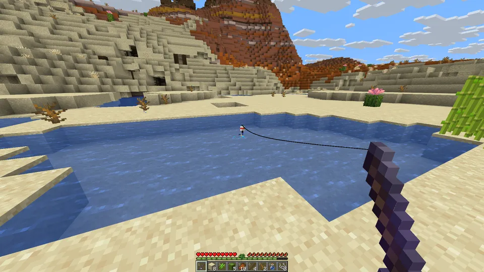 More logical fishing — Minecraft data pak, rasm 6