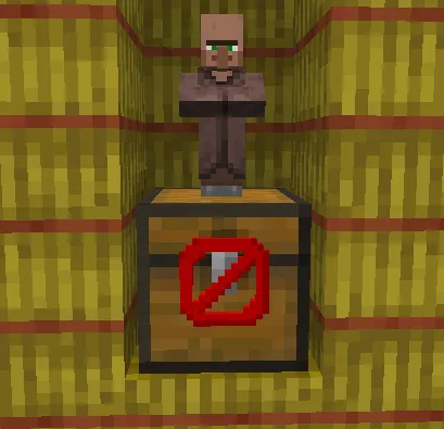 No chests in villages — Minecraft data pak, rasm 1