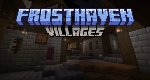 Frosthaven - Villages — Minecraft data pak, rasm 1