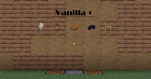 Vanilla+ DataPack — Minecraft data pak, rasm 1