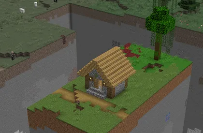 But Taking Damage Deletes the Chunk — Minecraft data pak, rasm 1
