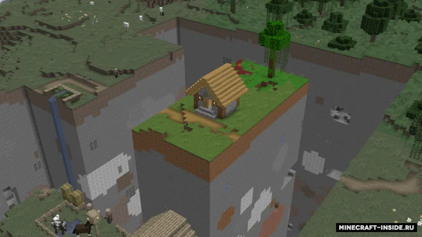 But Taking Damage Deletes the Chunk — Minecraft data pak, rasm 2