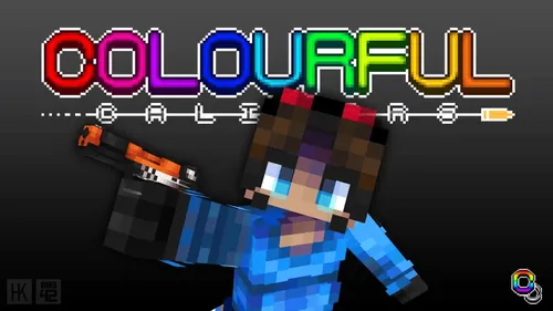 Colourful Calibers - Animatsiyali to'plar — Minecraft data pak, rasm 1
