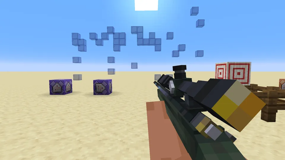 Colourful Calibers - Animatsiyali to'plar — Minecraft data pak, rasm 2