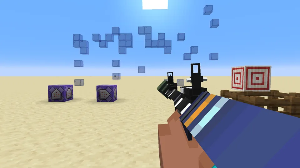 Colourful Calibers - Animatsiyali to'plar — Minecraft data pak, rasm 3