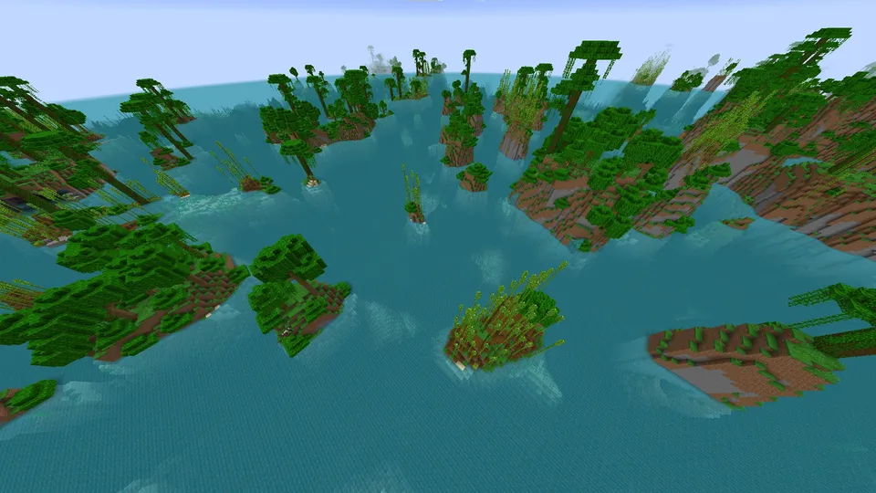 Warm Caribbean Islands — Minecraft data pak, rasm 2