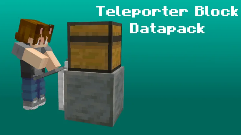 Teleporter Block — Minecraft data pak, rasm 2