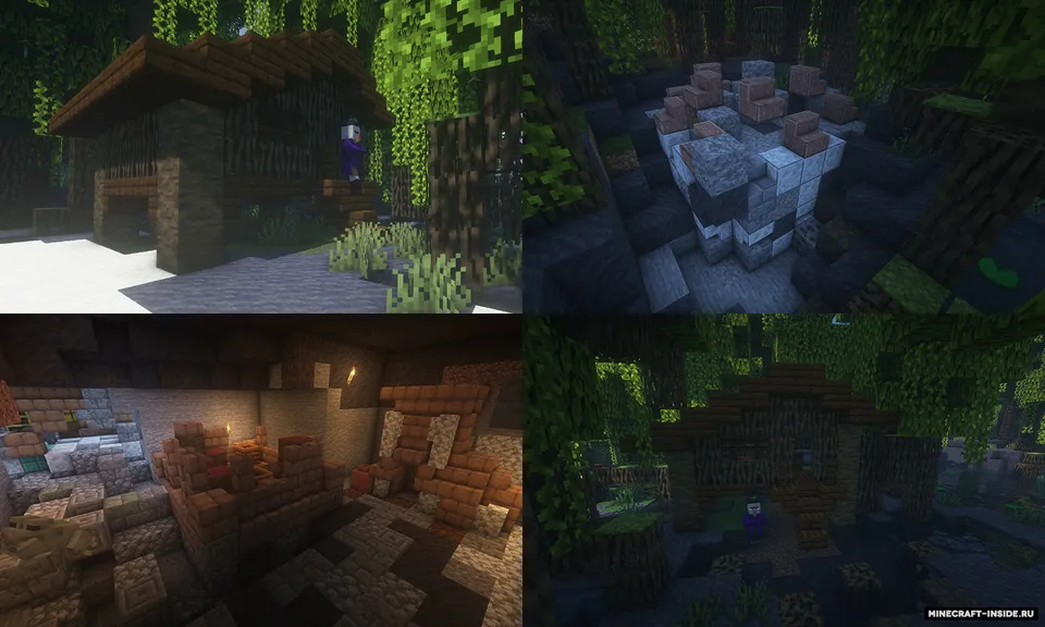 Vanilla historical structures — Minecraft data pak, rasm 4