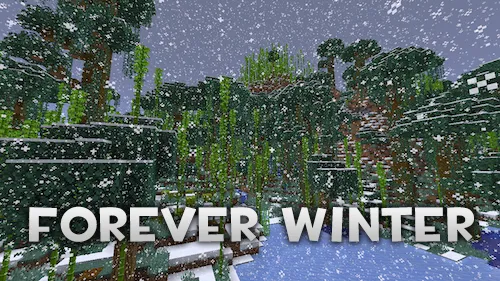 Forever Winter — Minecraft data pak, rasm 1