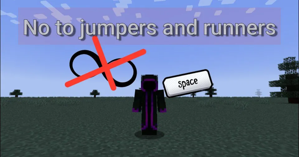 No to jumpers and runners — Minecraft data pak, rasm 3