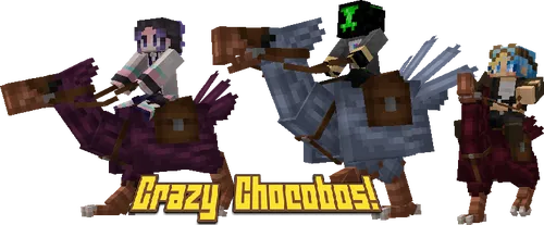 Crazy Chocobos! — Minecraft mod, rasm 1