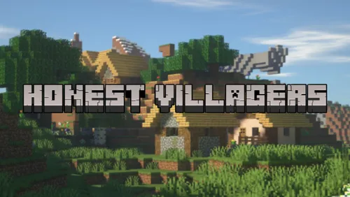 Honest Villagers — Minecraft data pak, rasm 1