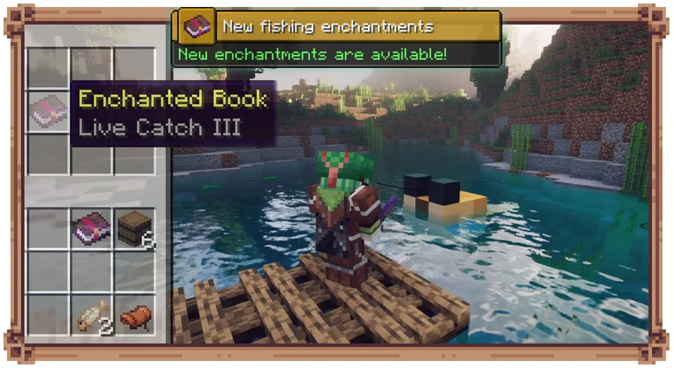 Fishing Frontier — Minecraft data pak, rasm 4