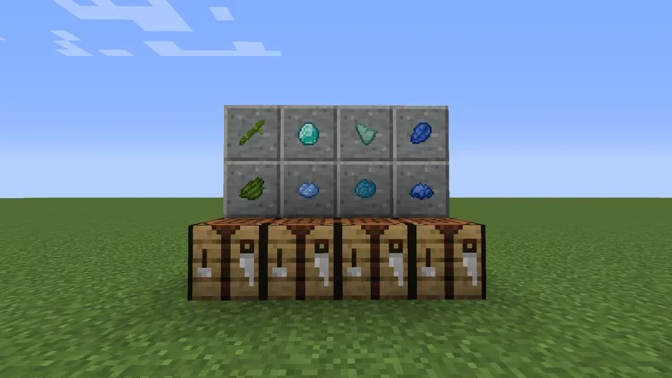 Mineral bo'yoqlar — Minecraft data pak, rasm 3