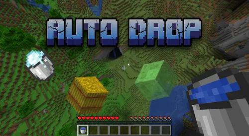 Auto water drop — Minecraft data pak, rasm 1