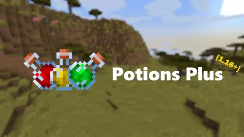 Potions Plus — Minecraft data pak, rasm 1