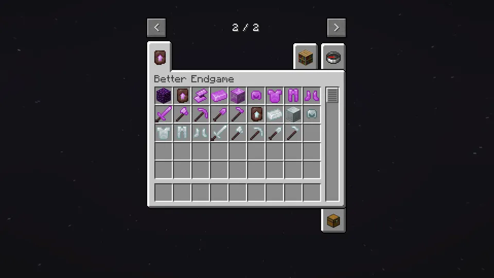 Better Endgame Equip — Minecraft mod, rasm 5