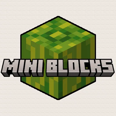 Mini Blocks — Minecraft data pak, rasm 1