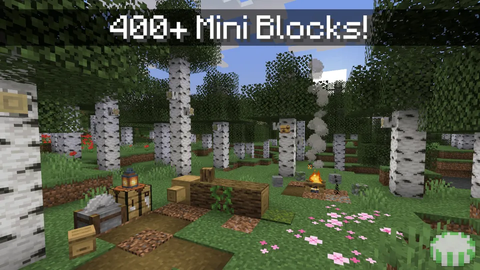Mini Blocks — Minecraft data pak, rasm 2