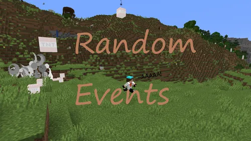 RandomEvents — Minecraft data pak, rasm 1