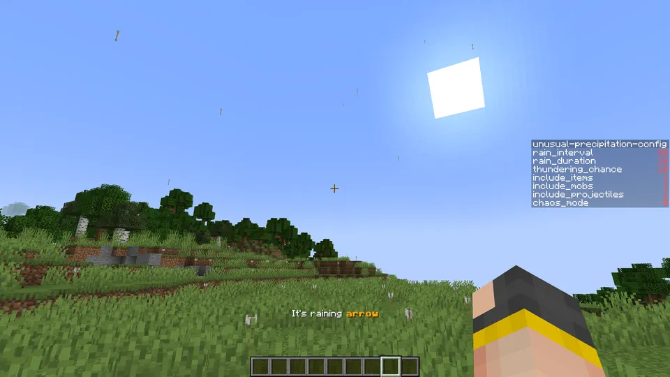 Unusual Precipitation (Rain) — Minecraft data pak, rasm 2