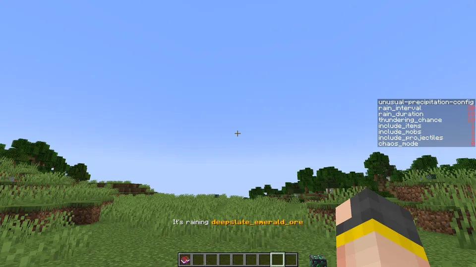 Unusual Precipitation (Rain) — Minecraft data pak, rasm 3