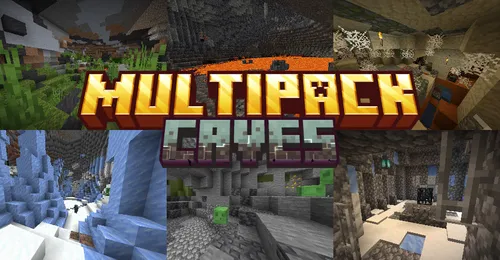 Multipack: Caves — Minecraft data pak, rasm 1