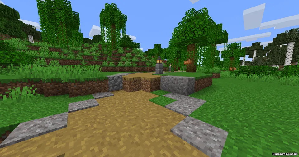 Paths are Roads — Minecraft data pak, rasm 2