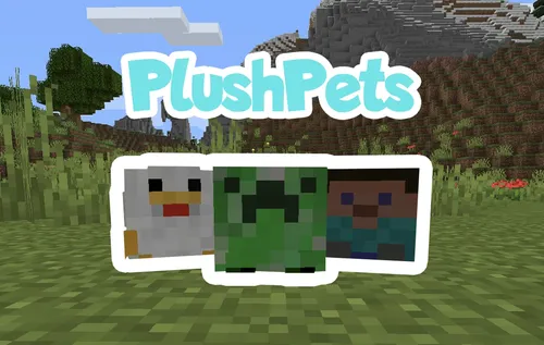 PlushPets — Minecraft data pak, rasm 1