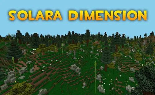 Solara Dimension — Minecraft mod, rasm 1