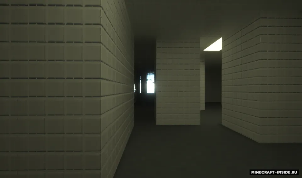 Scream Backrooms HD — Minecraft data pak, rasm 6