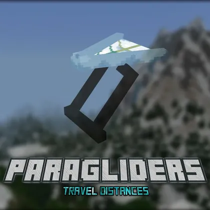 Paraglider - Travel Distances — Minecraft data pak, rasm 1