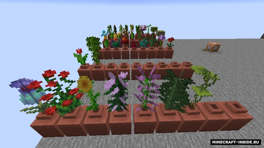 Botanic Pots — Minecraft data pak, rasm 2