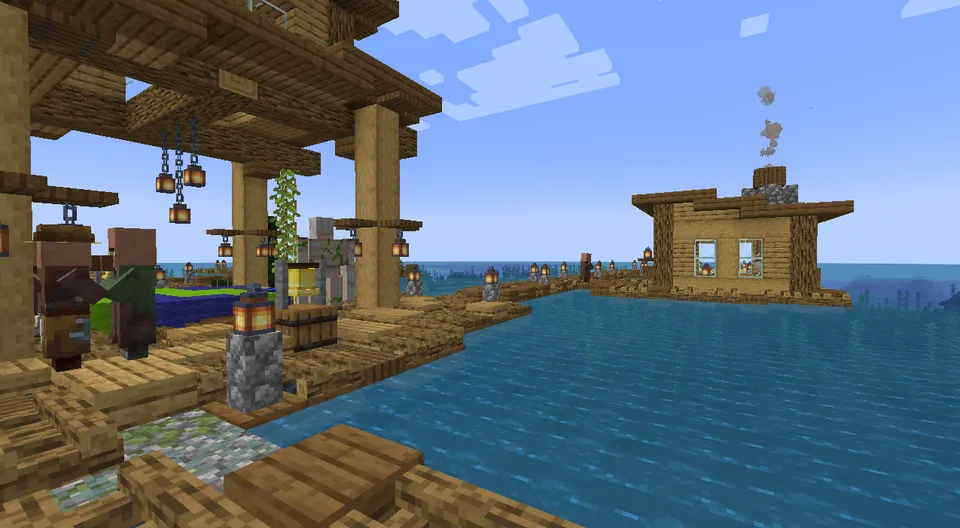 Tidal Towns — Minecraft data pak, rasm 3
