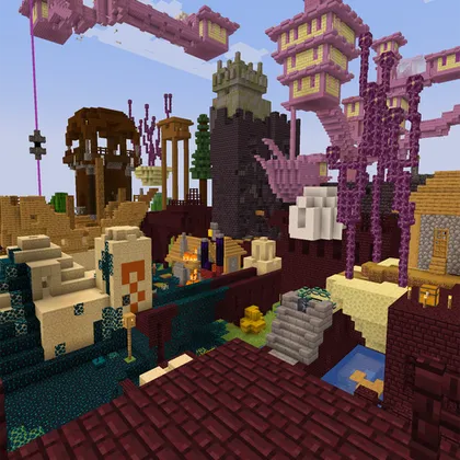 Random Structures Spawn Every Minute — Minecraft data pak, rasm 1