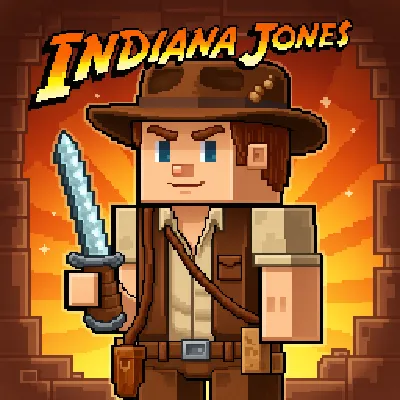 Indiana Jones — Minecraft mod, rasm 1
