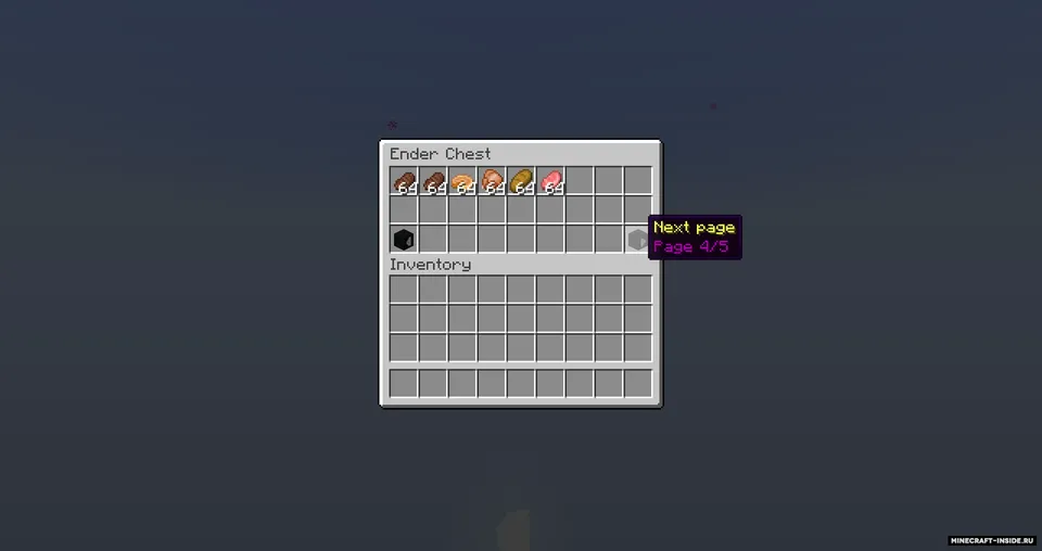 Ender chest+ v1.1 — Minecraft data pak, rasm 4