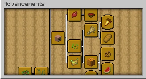 Plants Advencements — Minecraft data pak, rasm 1