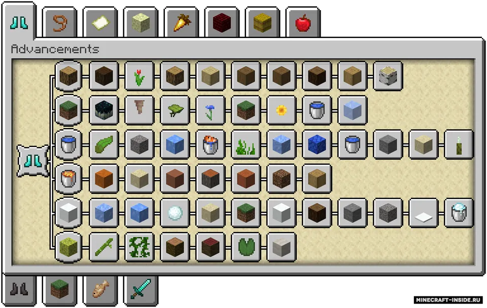 Vanilla Advancement Precisions — Minecraft data pak, rasm 2