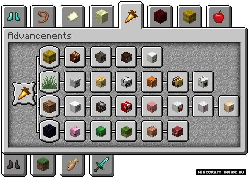 Vanilla Advancement Precisions — Minecraft data pak, rasm 4