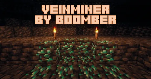 Veinminer by Boomber — Minecraft data pak, rasm 1