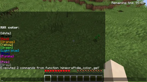 Kill Colors — Minecraft data pak, rasm 1