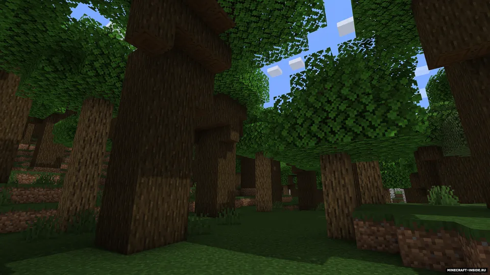 Heightened: Simply Bigger Vanilla Trees — Minecraft data pak, rasm 4