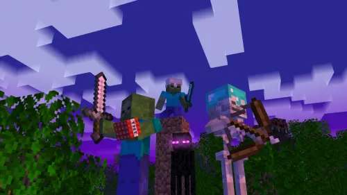 Aqlli moblar — Minecraft data pak, rasm 1