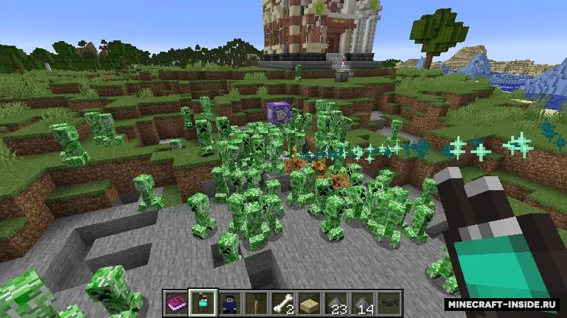 Creeper Launcher — Minecraft data pak, rasm 2