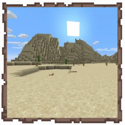 Desert Survival — Minecraft data pak, rasm 1