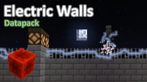 Electric Walls — Minecraft data pak, rasm 1