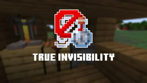 True Invisibility — Minecraft data pak, rasm 1
